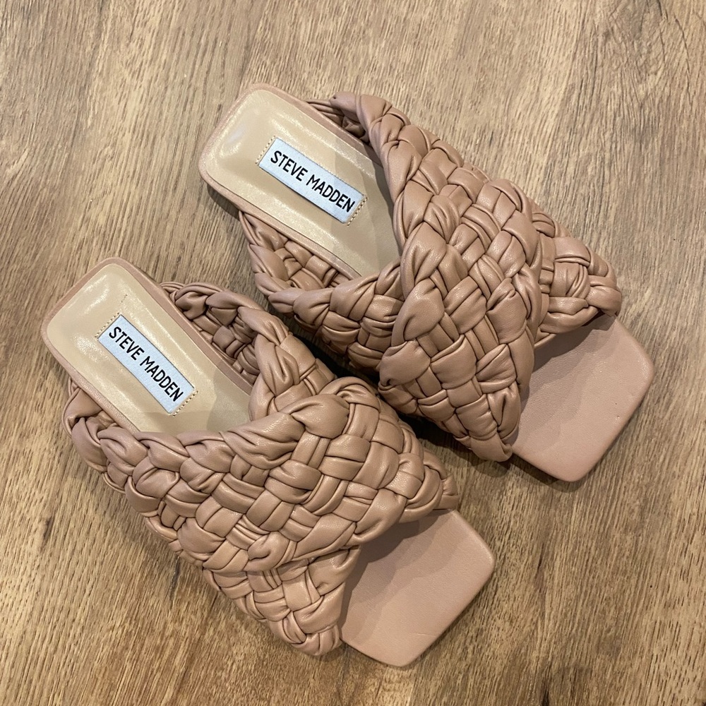 Steve Madden Braided Slides